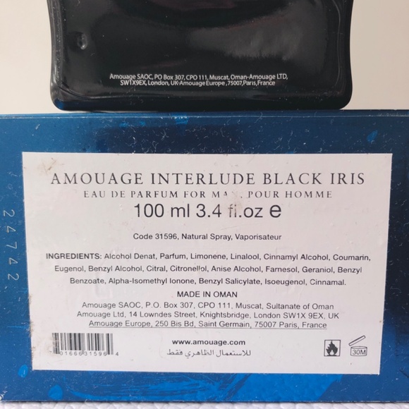 Amouage Interlude Black Iris - Picture 5 of 5